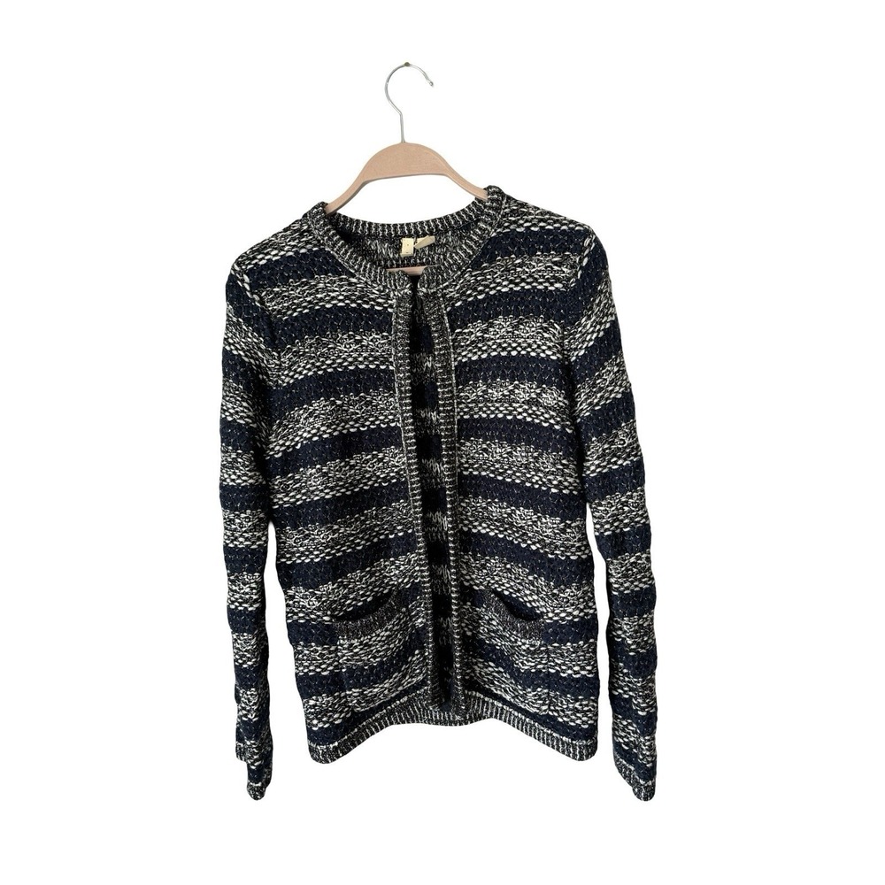 MOTH Anthropologie Navy Cardigan Sweater Jacket Size S‎
